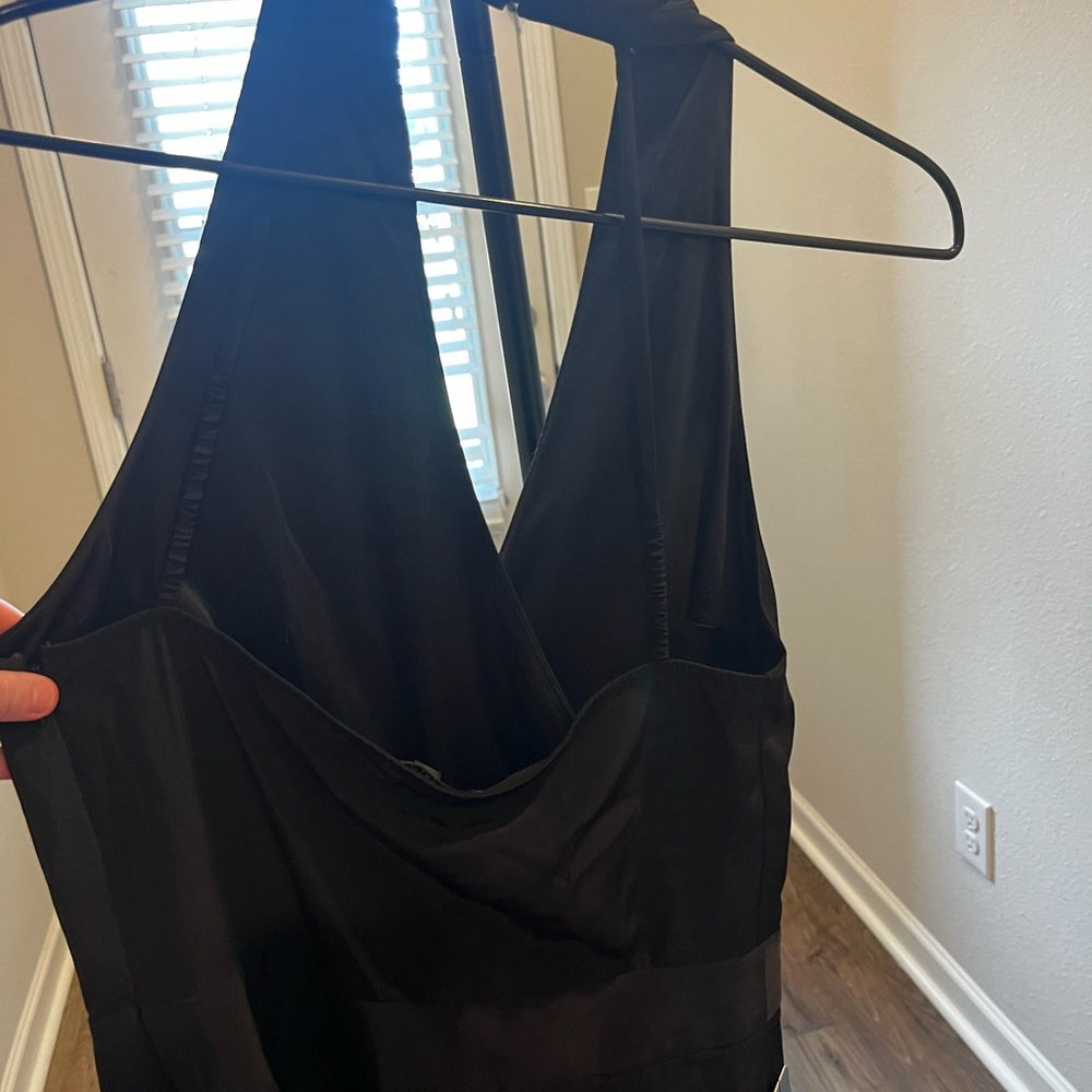 Express Black Backless jumpsuit- size 4 - Picture 7 of 16